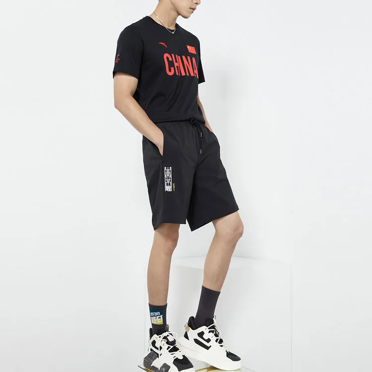 Anta Sports Life Collection Shorts Unisex Black-2