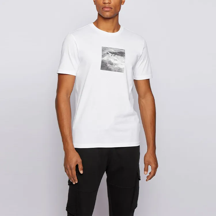 HUGO BOSS T Shirts Men White-2