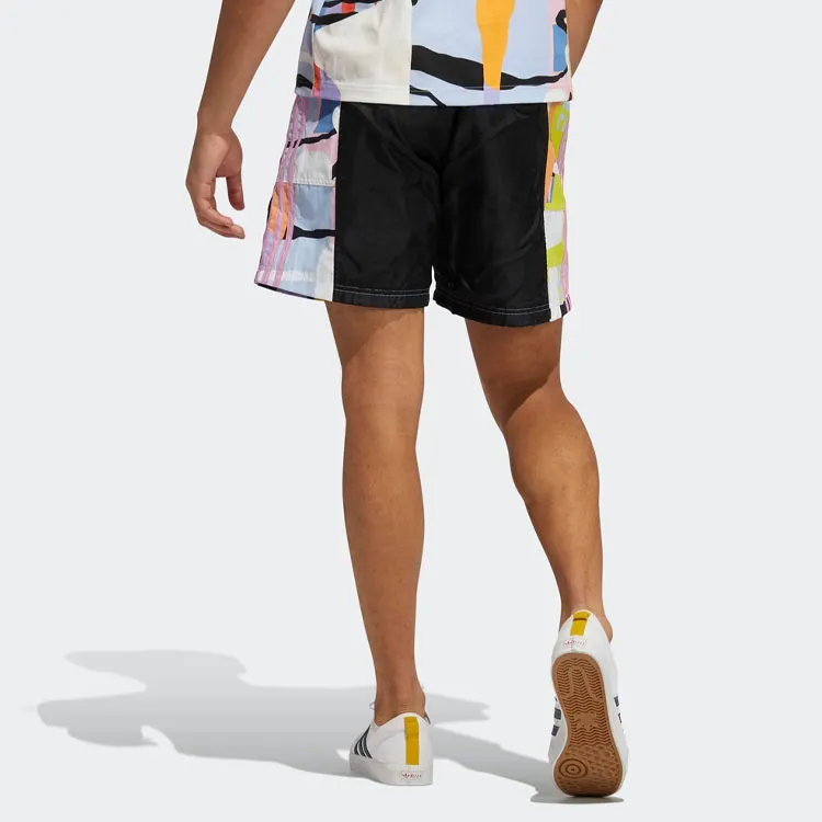 Adidas Originals Ptide Love Unites Sports Shorts Unisex Black-3