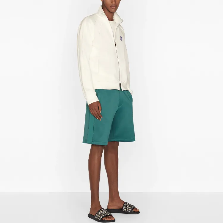 DIOR Quarterly New Products Casual Shorts Men Green-4