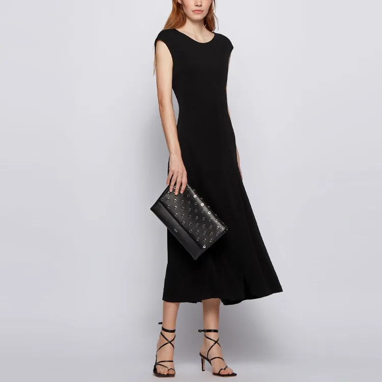 HUGO BOSS Sleeveless Dresses Women's Black-2