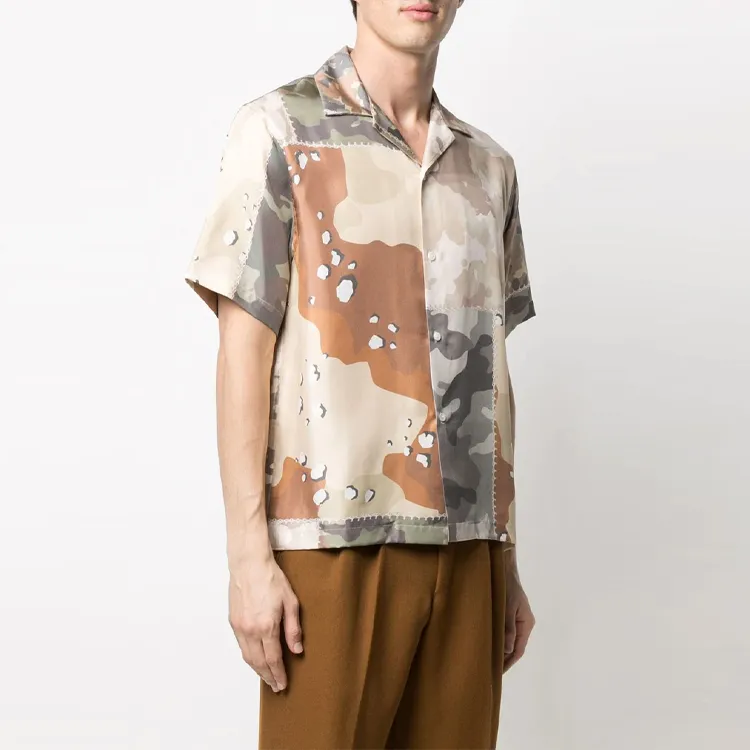 AMIRI Camoflage Silk Shirt-2