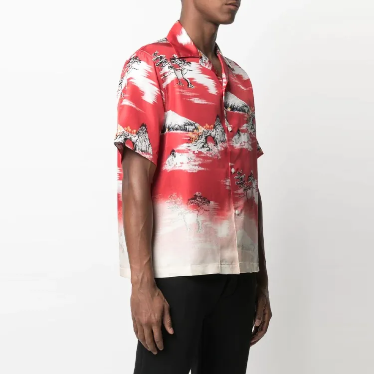 AMIRI Cherub Bowling Shirt-2
