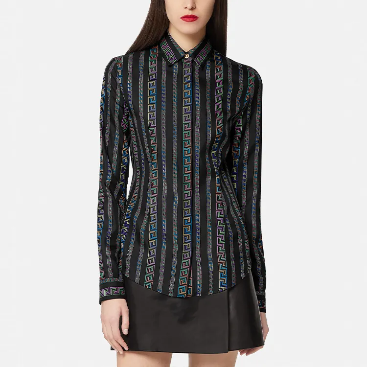 VERSACE Shirts Women's Black-1