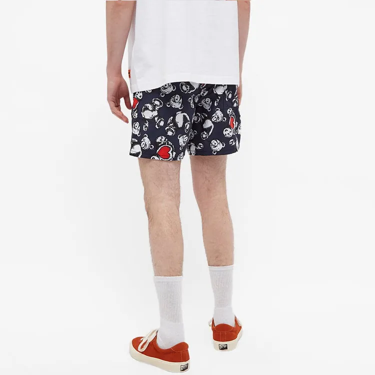 PALM ANGELS X Vilebrequin Bear print Swim Shorts-4
