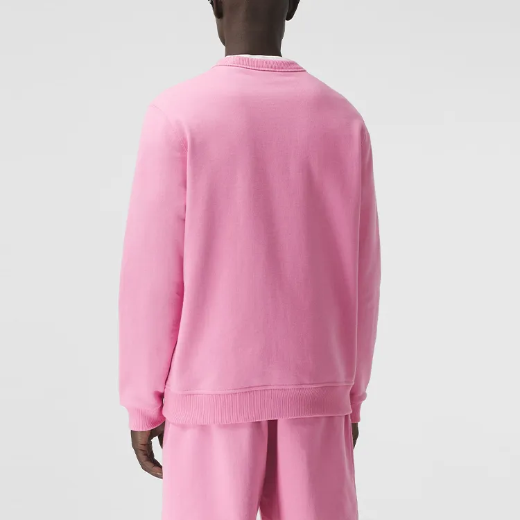 Burberry Sweatshirts Men Bubble Gum Pink Red-2