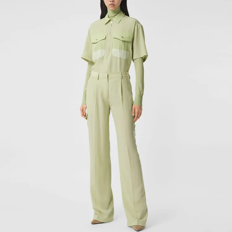Burberry Shirt Women's Mist Green-3