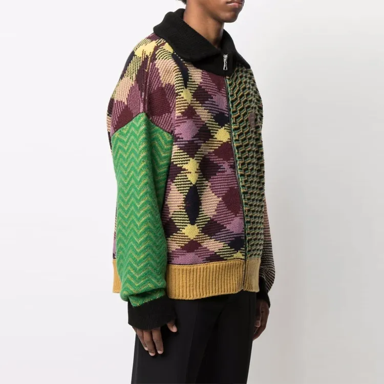 Missoni X PALM ANGELS Sweaters Men Yellow Green-2