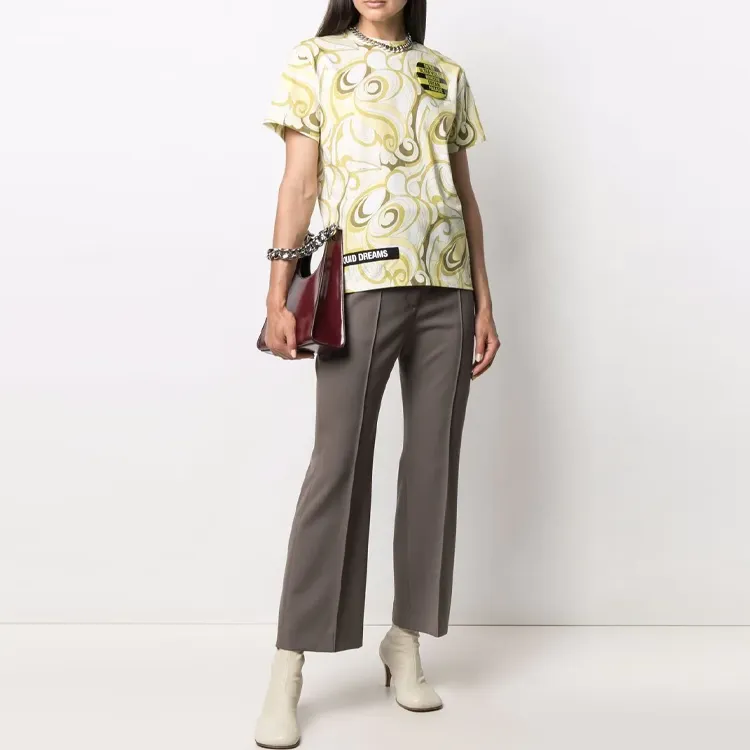 RAF SIMONS Abstract Patterned Short Sleeve Shirt-1