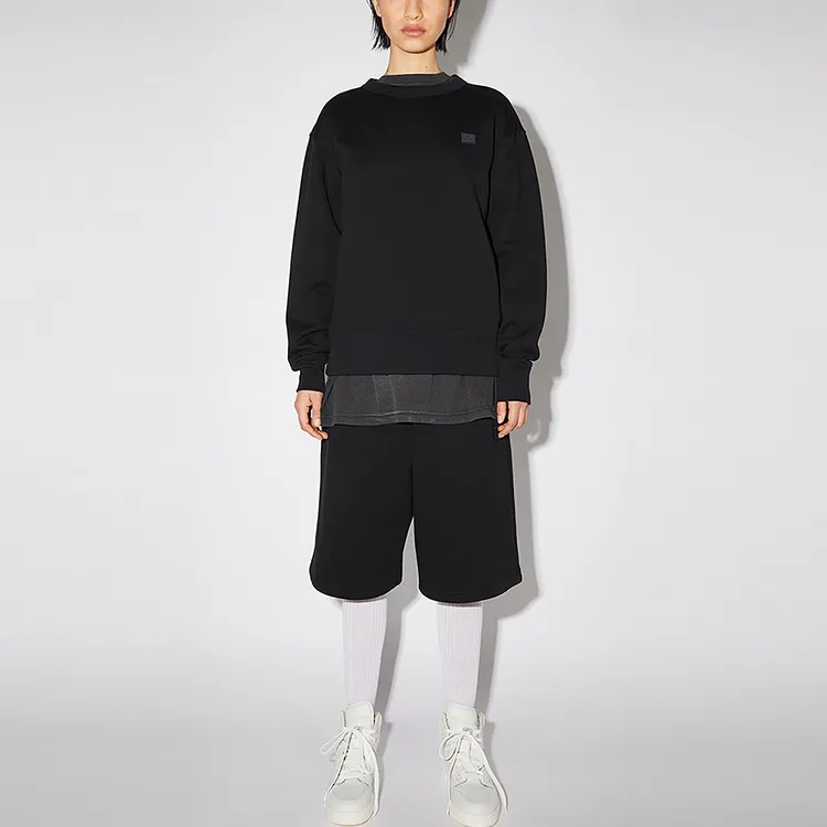 Acne Studios Sweatshirts Unisex Black-2