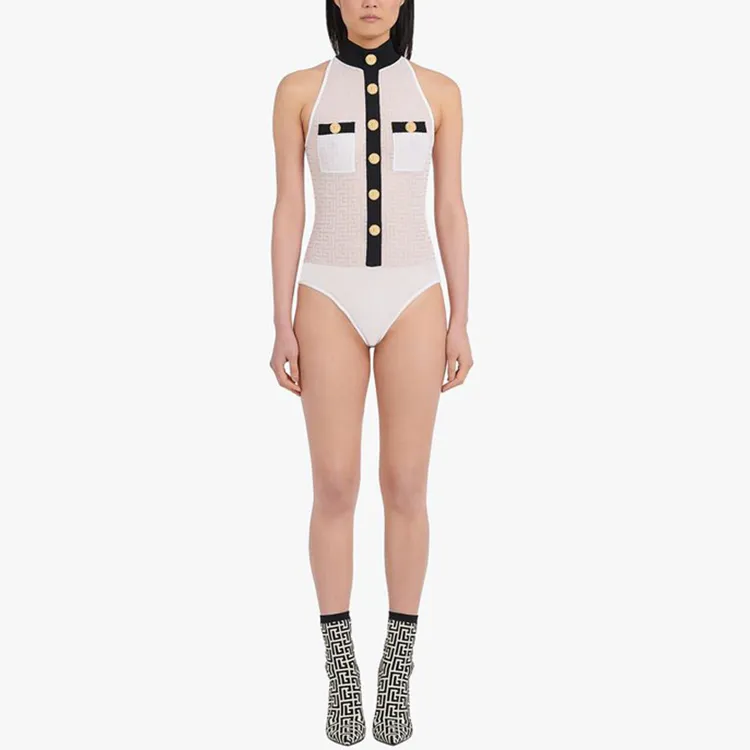 BALMAIN Jumpsuits Women's White-1