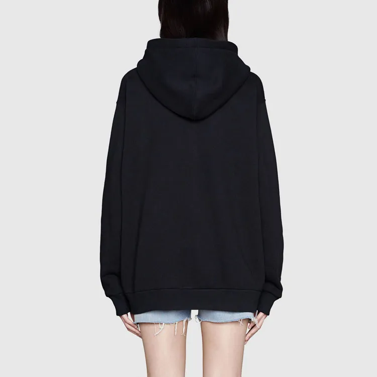 GUCCI Apple print Hoodie-3