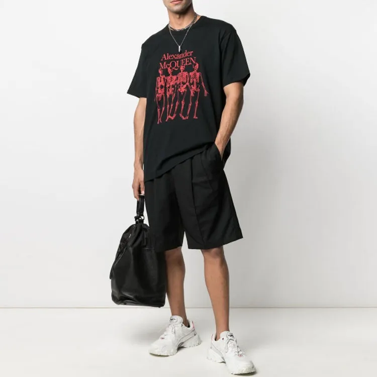 Alexander McQueen T Shirt Men's Black-1