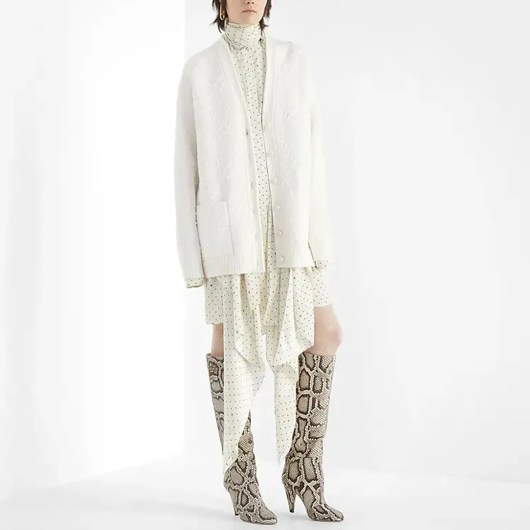FENDI Cashmere Sweaters Women's White-2