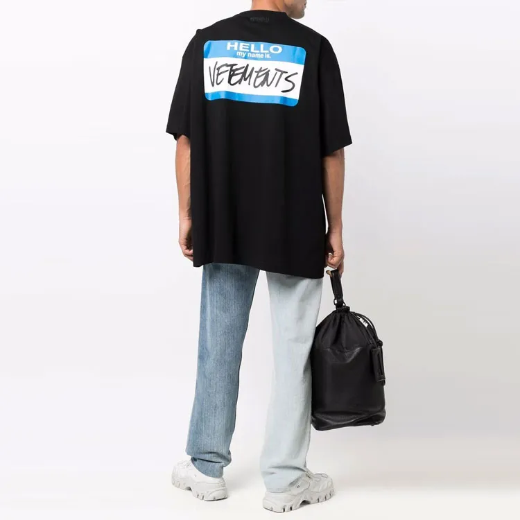 Vetements My Name Is T Shirt-1