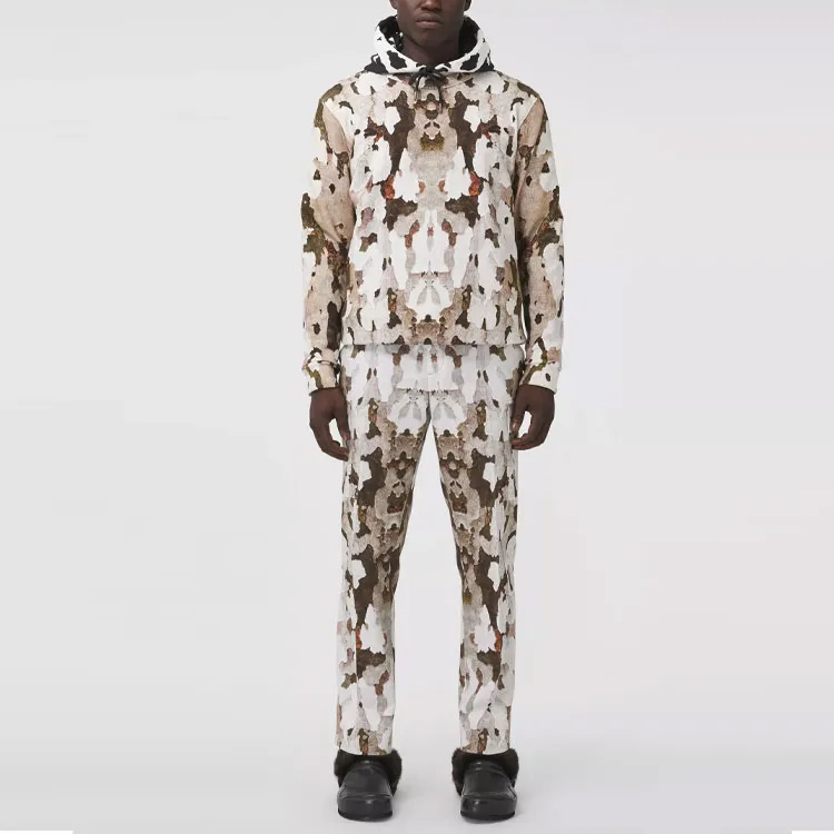 Burberry Camouflage Print Cargo Trousers-2