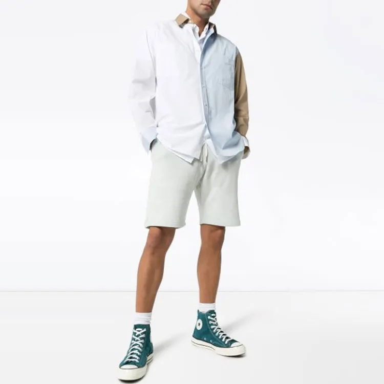 John Elliott Fitted Shorts Men's Light Blue-1