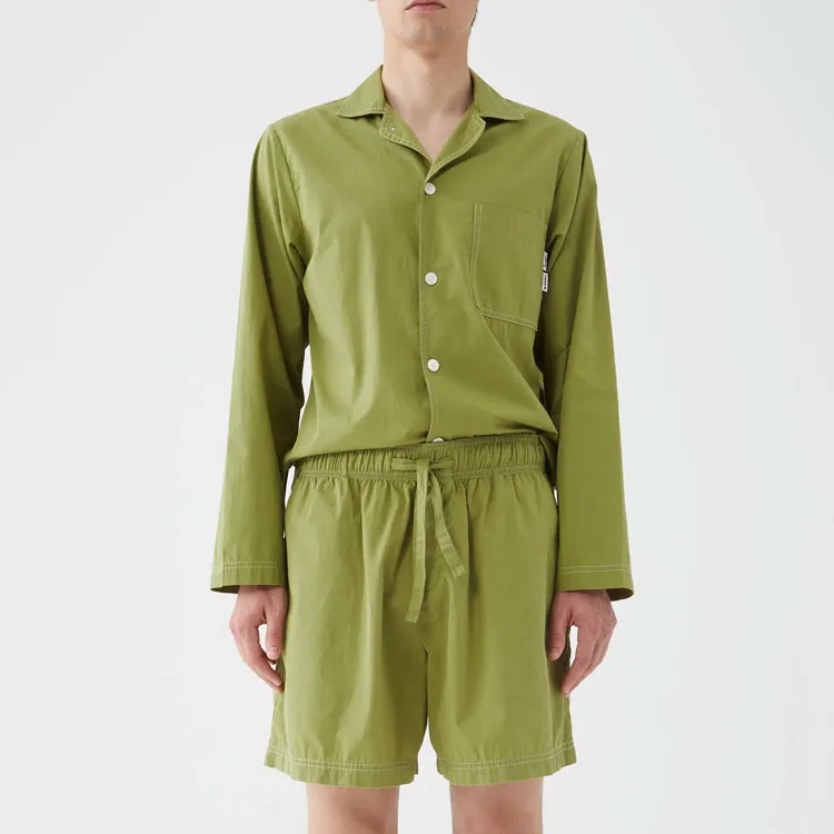 Stussy X Tekla Poplin Pyjama Shirt-2
