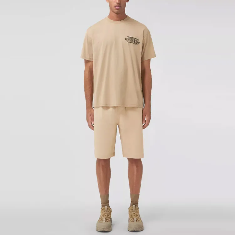 Burberry FW21 Casual Shorts Men's Light Yellow Umber-1