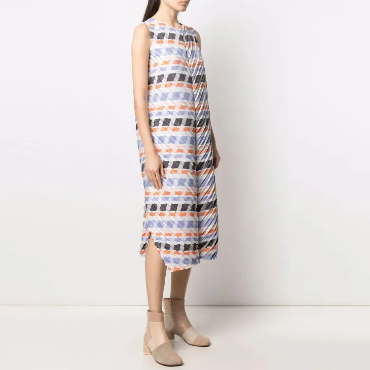 ISSEY MIYAKE Slip Dresses Women's White-3