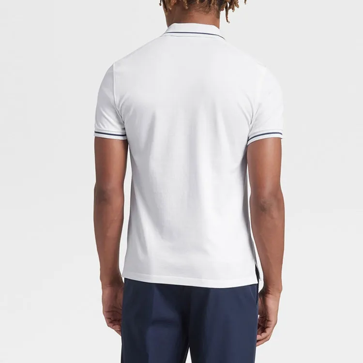 Ermenegildo Zegna Polo Shirts Men White-1