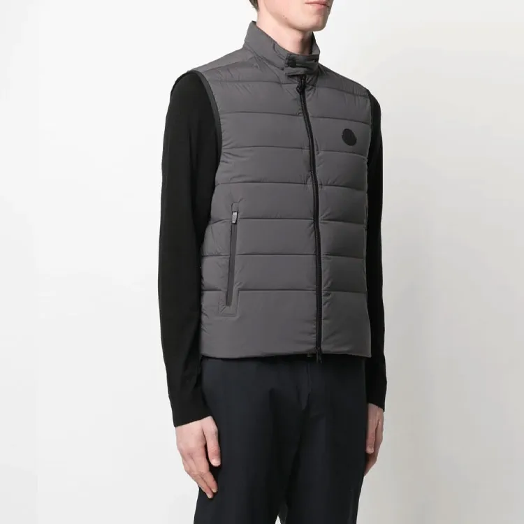 Moncler Vests Men Gray-1