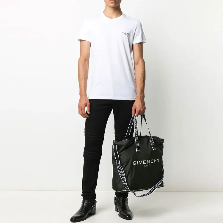 BALMAIN T Shirts Men White-1
