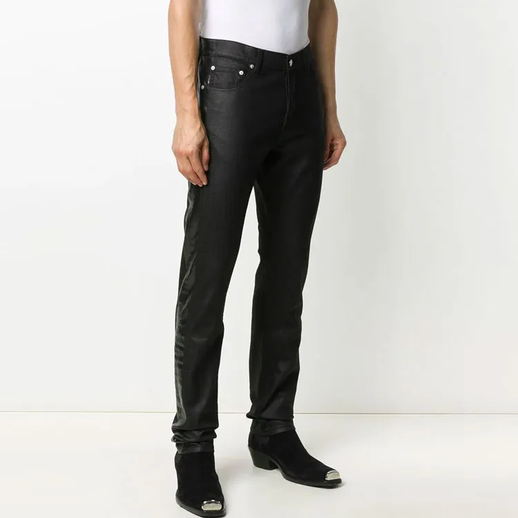 Alexander McQueen Jeans Men Black-2