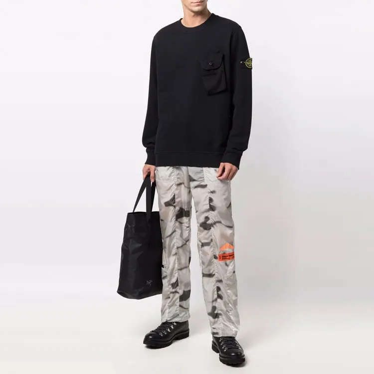 STONE ISLAND Sweatshirts Men Black-2