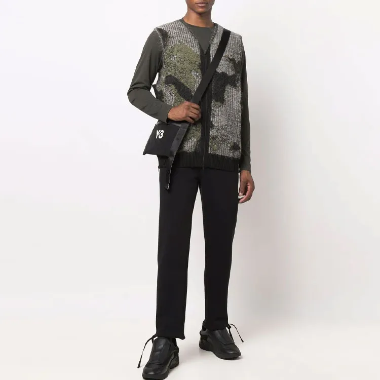 Y 3 Vests Men Gray-2