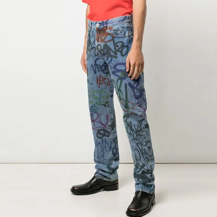 Vetements Jeans Men Blue-3