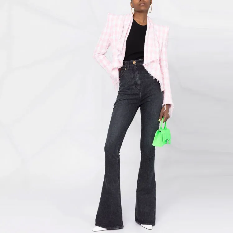BALMAIN Jeans Women's Black-2