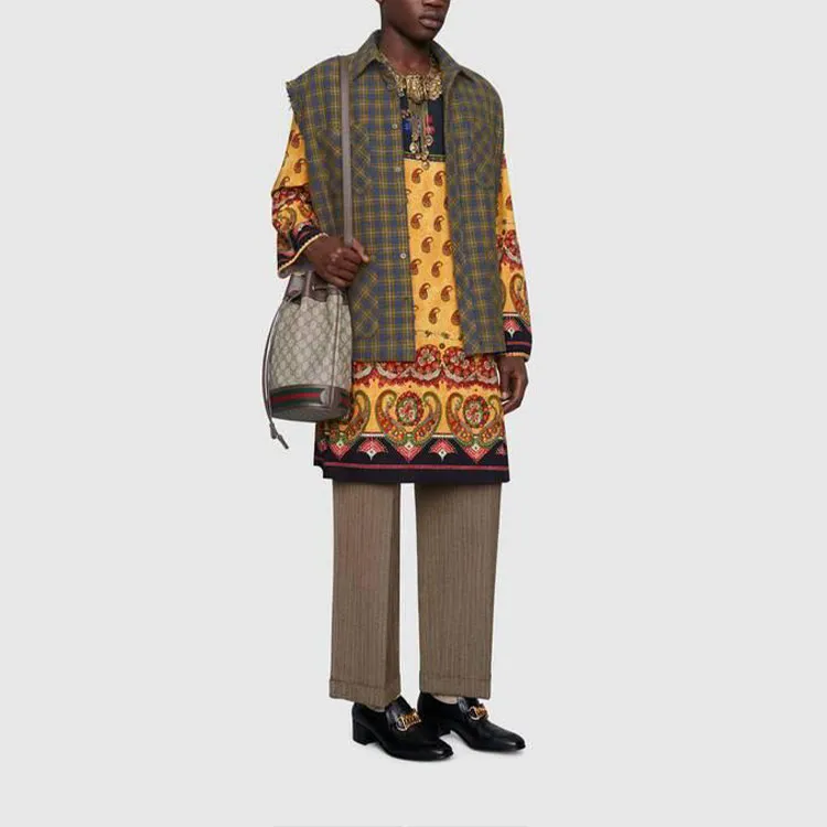 GUCCI Vests Unisex Coffee-3