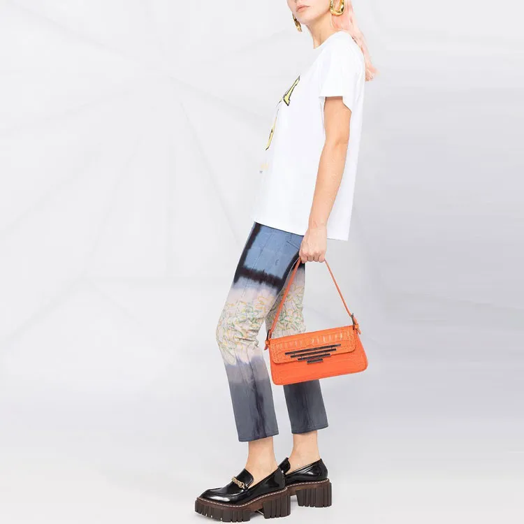 GANNI Smiley Basic Tee 'Bright White'-1