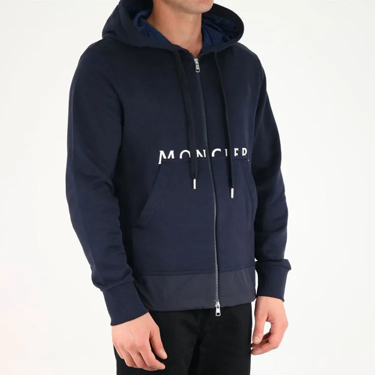 Moncler FW21 Sweatshirts Men Navy Blue-4