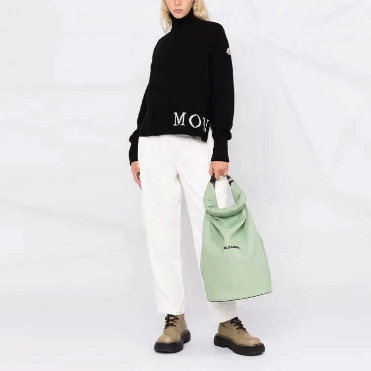 Moncler Cashmere Sweaters Women's Black-1