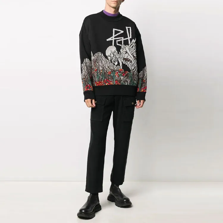 PALM ANGELS Knitwear Men Black-1