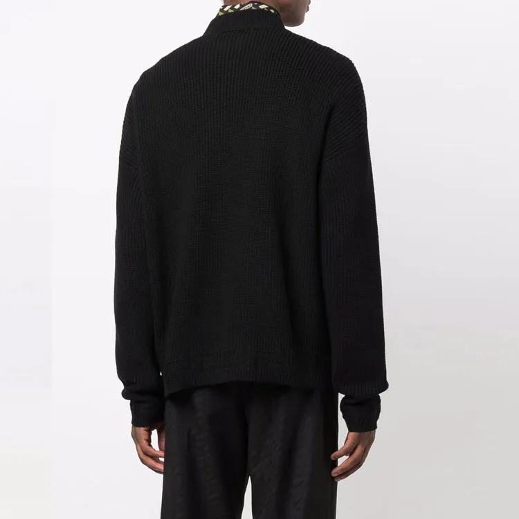 VERSACE Sweaters Men Black-2