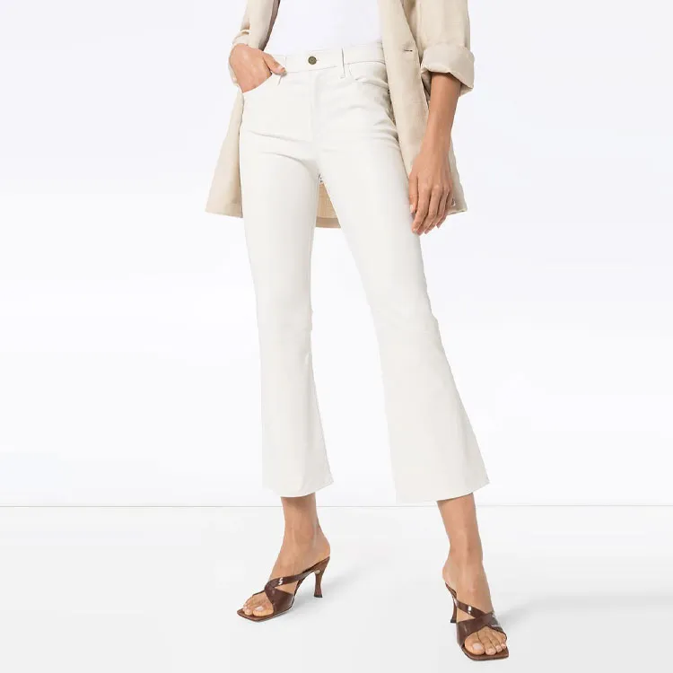 FRAME Jeans Women's White-2