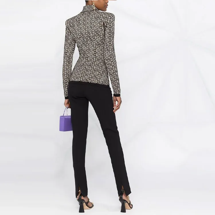 BALMAIN FW21 Sweater Women's Black-3