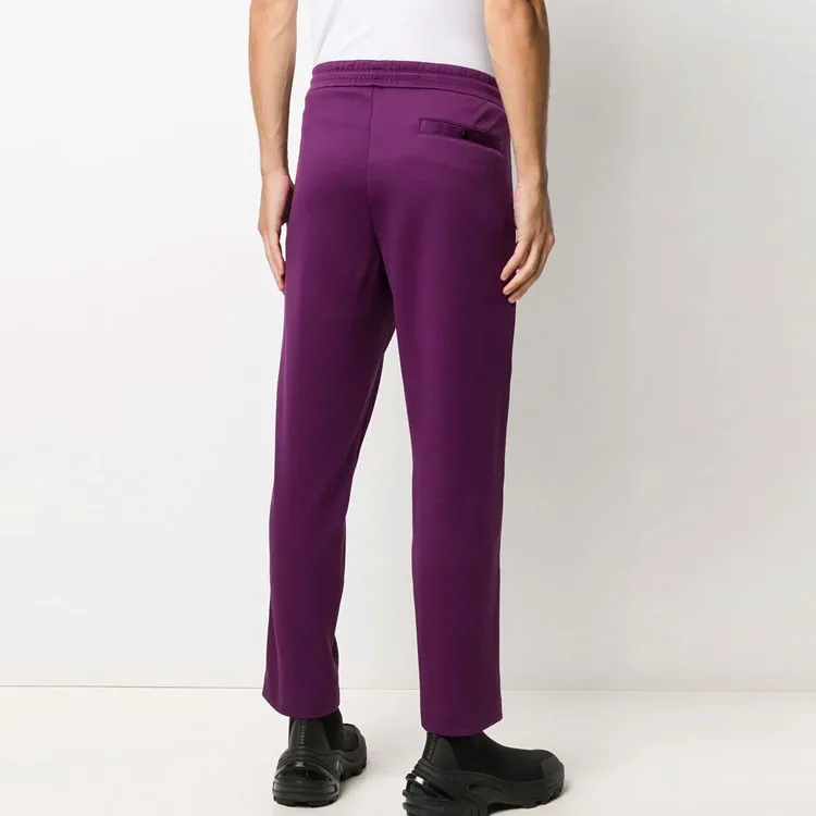 Moncler FW21 Knitted Sweatpants Men Purple-2