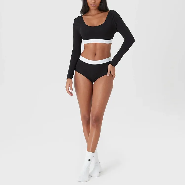 KITH Women's For Calvin Klein Seasonal Boyshort 'Black'-2