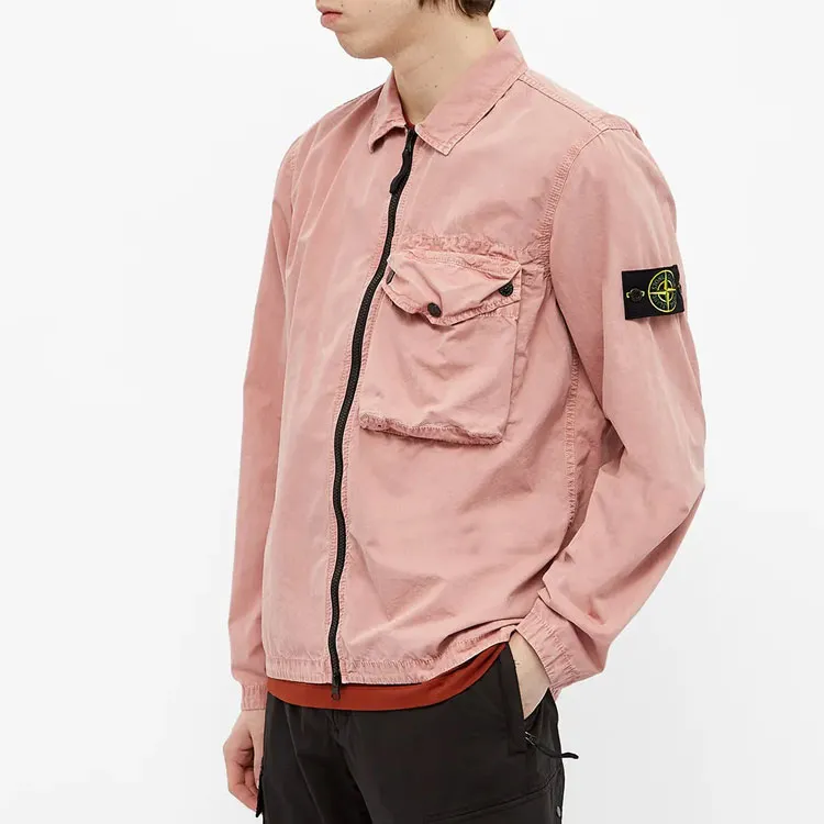 STONE ISLAND Jacket Men's Dusty Pink-1