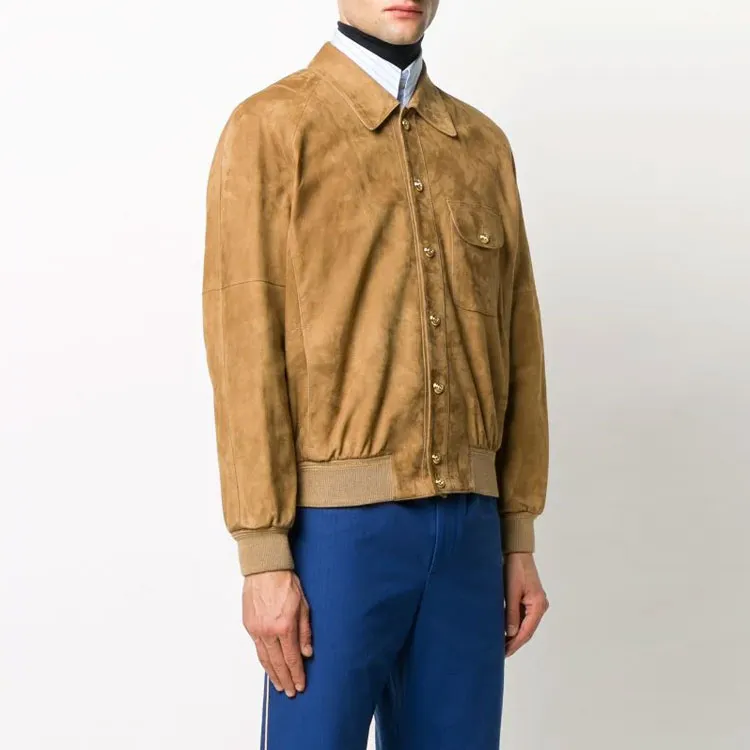 GUCCI FW21 Jackets Coats Men's Khaki-3