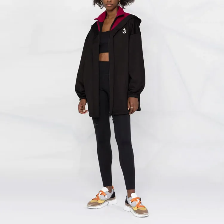 Marant ÉTOILE Logo print Hooded Jacket-1