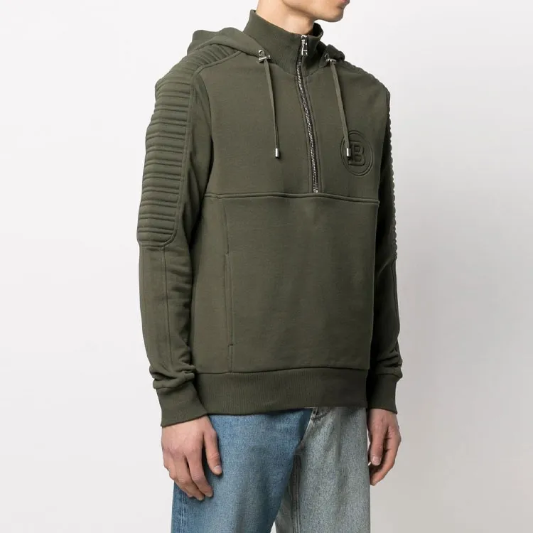 BALMAIN Sweatshirts Men Green-3