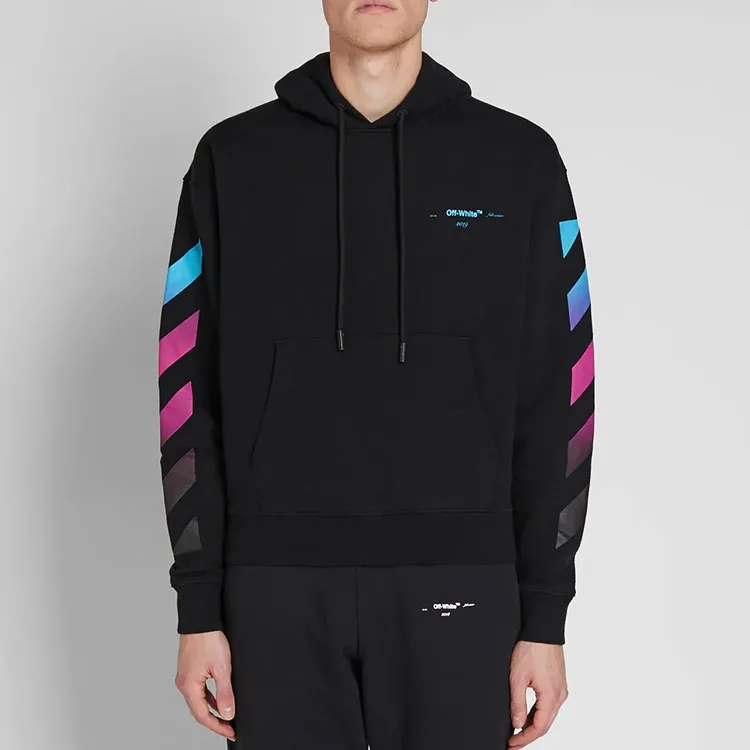 OFF WHITE AW18 Sweatshirt Unisex Black-4