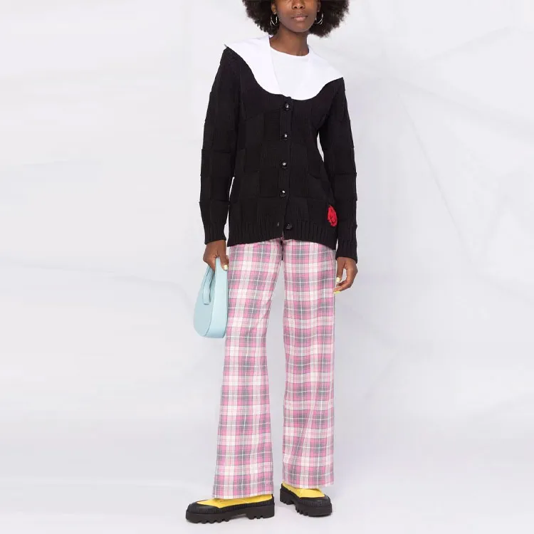 GANNI Cotton Rope Knit 'Black'-1