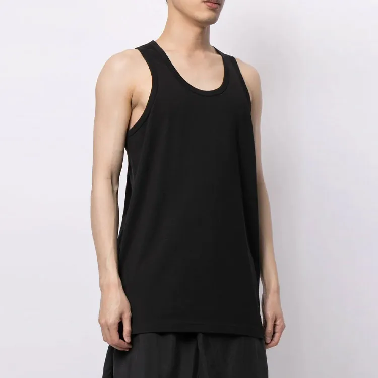 Y 3 Tank Tops Men Black-3