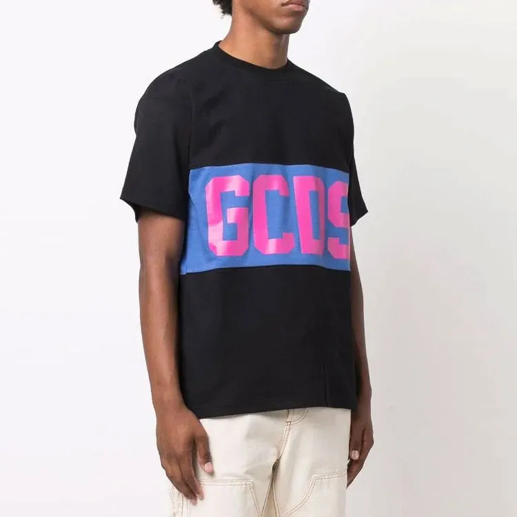 GCDS T Shirts Unisex Black-3